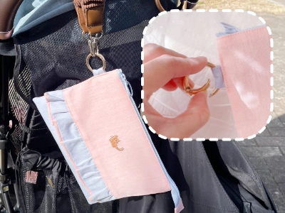 片側丸型カラビナ